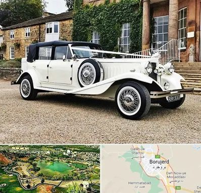 اجاره ماشین عروس با راننده در بروجرد