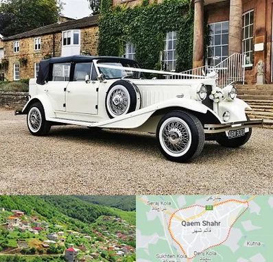 اجاره ماشین عروس با راننده در قائم شهر