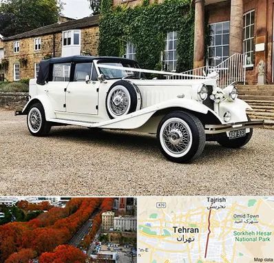 اجاره ماشین عروس با راننده در ولیعصر 