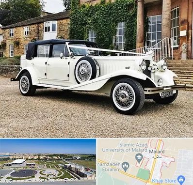 اجاره ماشین عروس با راننده در ملارد