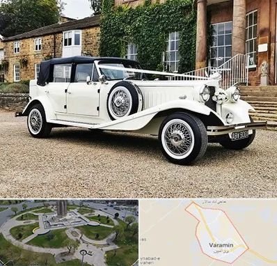 اجاره ماشین عروس با راننده در ورامین