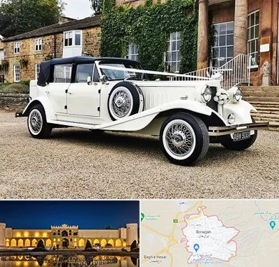 اجاره ماشین عروس با راننده در برازجان