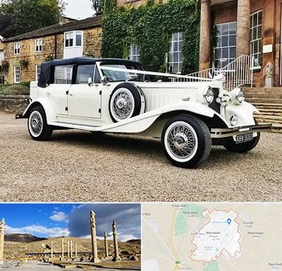 اجاره ماشین عروس با راننده در مرودشت