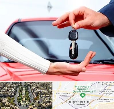 اجاره ماشین در نارمک 