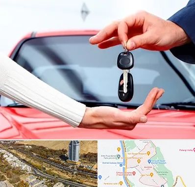 اجاره ماشین در خیابان نیایش شیراز