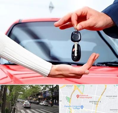 اجاره ماشین در ظفر 