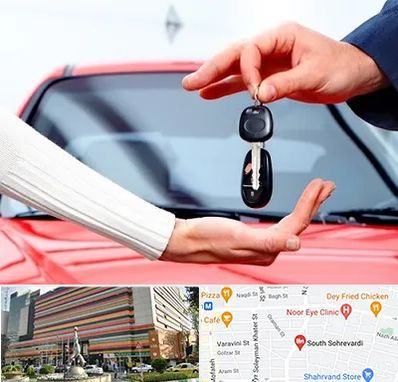 اجاره ماشین در سهروردی 