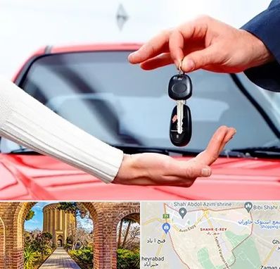 اجاره ماشین در شهر ری