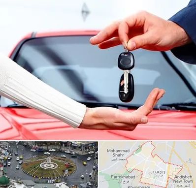 اجاره ماشین در فردیس کرج 