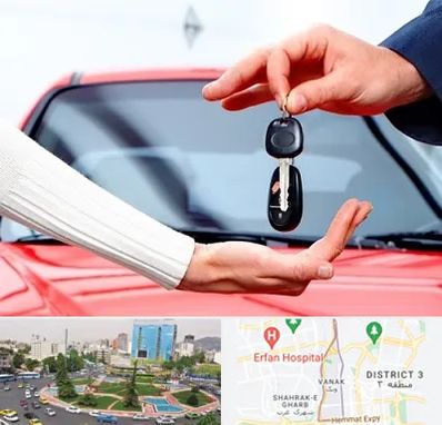 اجاره ماشین در ونک 