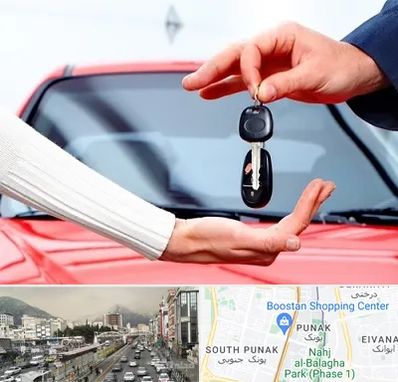 اجاره ماشین در پونک 