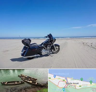 اجاره موتور سیکلت در بندر انزلی
