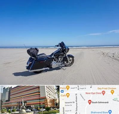 اجاره موتور سیکلت در سهروردی 