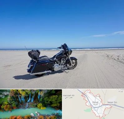 اجاره موتور سیکلت در دورود