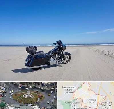 اجاره موتور سیکلت در فردیس کرج 