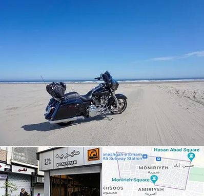 اجاره موتور سیکلت در منیریه 