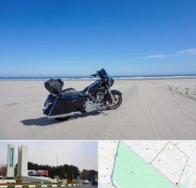 اجاره موتور سیکلت در بلوار فلسیطین مشهد