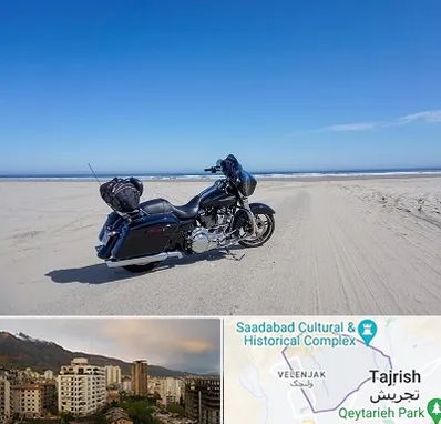 اجاره موتور سیکلت در زعفرانیه 