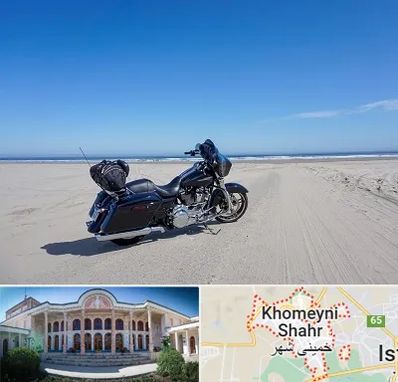 اجاره موتور سیکلت در خمینی شهر