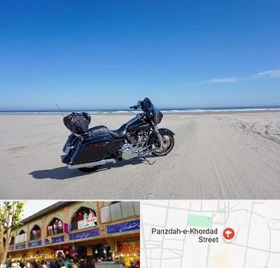 اجاره موتور سیکلت در 15 خرداد