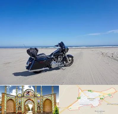 اجاره موتور سیکلت در سمنان