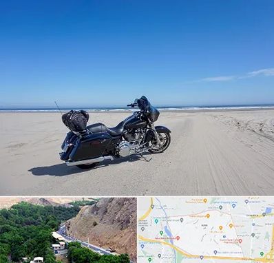 اجاره موتور سیکلت در کن 