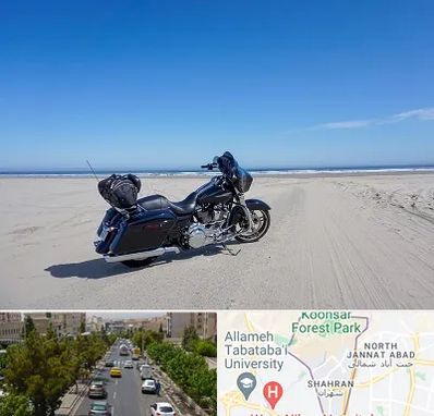اجاره موتور سیکلت در شهران 