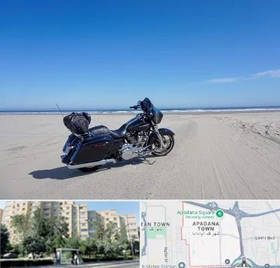 اجاره موتور سیکلت در آپادانا