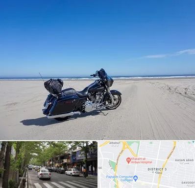 اجاره موتور سیکلت در ظفر 