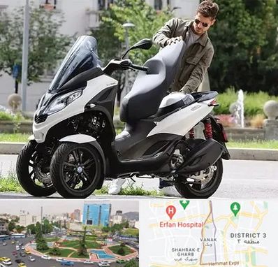 اجاره موتور چهار چرخ در ونک 