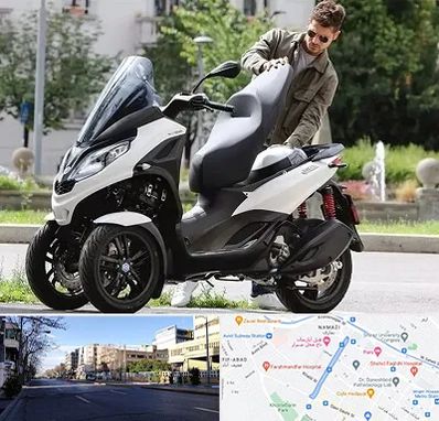 اجاره موتور چهار چرخ در خیابان ملاصدرا شیراز