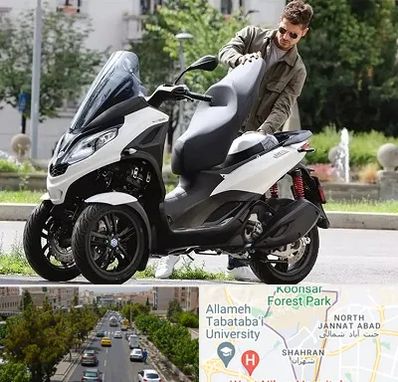 اجاره موتور چهار چرخ در شهران 