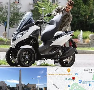 اجاره موتور چهار چرخ در فلکه گاز شیراز