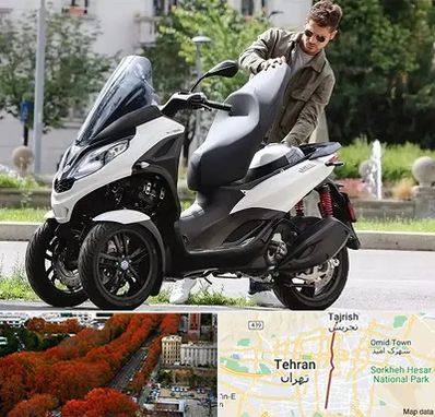 اجاره موتور چهار چرخ در ولیعصر 