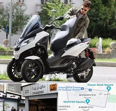 اجاره موتور چهار چرخ در منیریه 