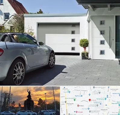 درب اتوماتیک پارکینگ در میدان حر 