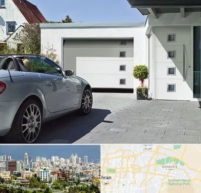 درب اتوماتیک پارکینگ در شرق تهران 