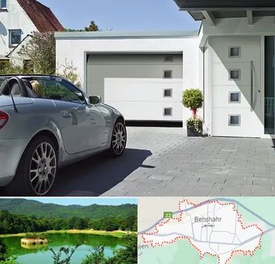 درب اتوماتیک پارکینگ در بهشهر