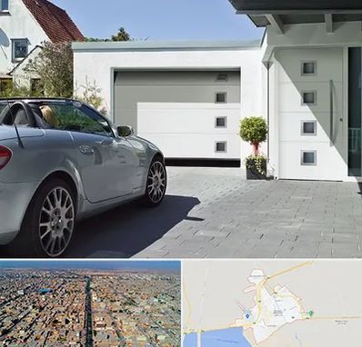 درب اتوماتیک پارکینگ در بندر ماهشهر