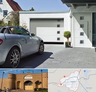 درب اتوماتیک پارکینگ در ایرانشهر