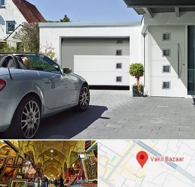 درب اتوماتیک پارکینگ در بازار وکیل شیراز