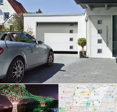 درب اتوماتیک پارکینگ در منطقه 3 تهران 