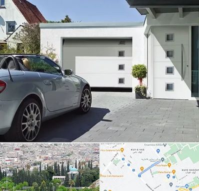 درب اتوماتیک پارکینگ در محلاتی شیراز