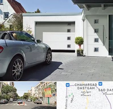 درب اتوماتیک پارکینگ در چهارصد دستگاه 