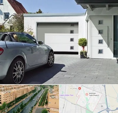 درب اتوماتیک پارکینگ در فاز سه اندیشه