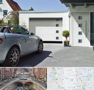 درب اتوماتیک پارکینگ در منطقه 10 تهران 