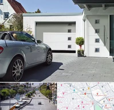 درب اتوماتیک پارکینگ در خیابان زند شیراز