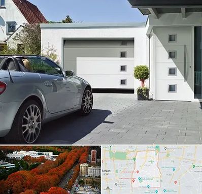 درب اتوماتیک پارکینگ در منطقه 6 تهران 