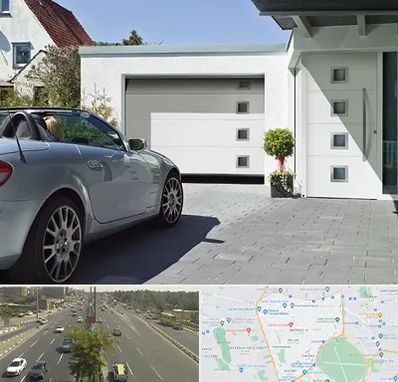 درب اتوماتیک پارکینگ در منطقه 17 تهران 