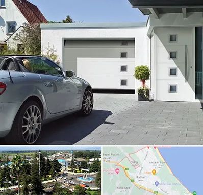 درب اتوماتیک پارکینگ در رودسر